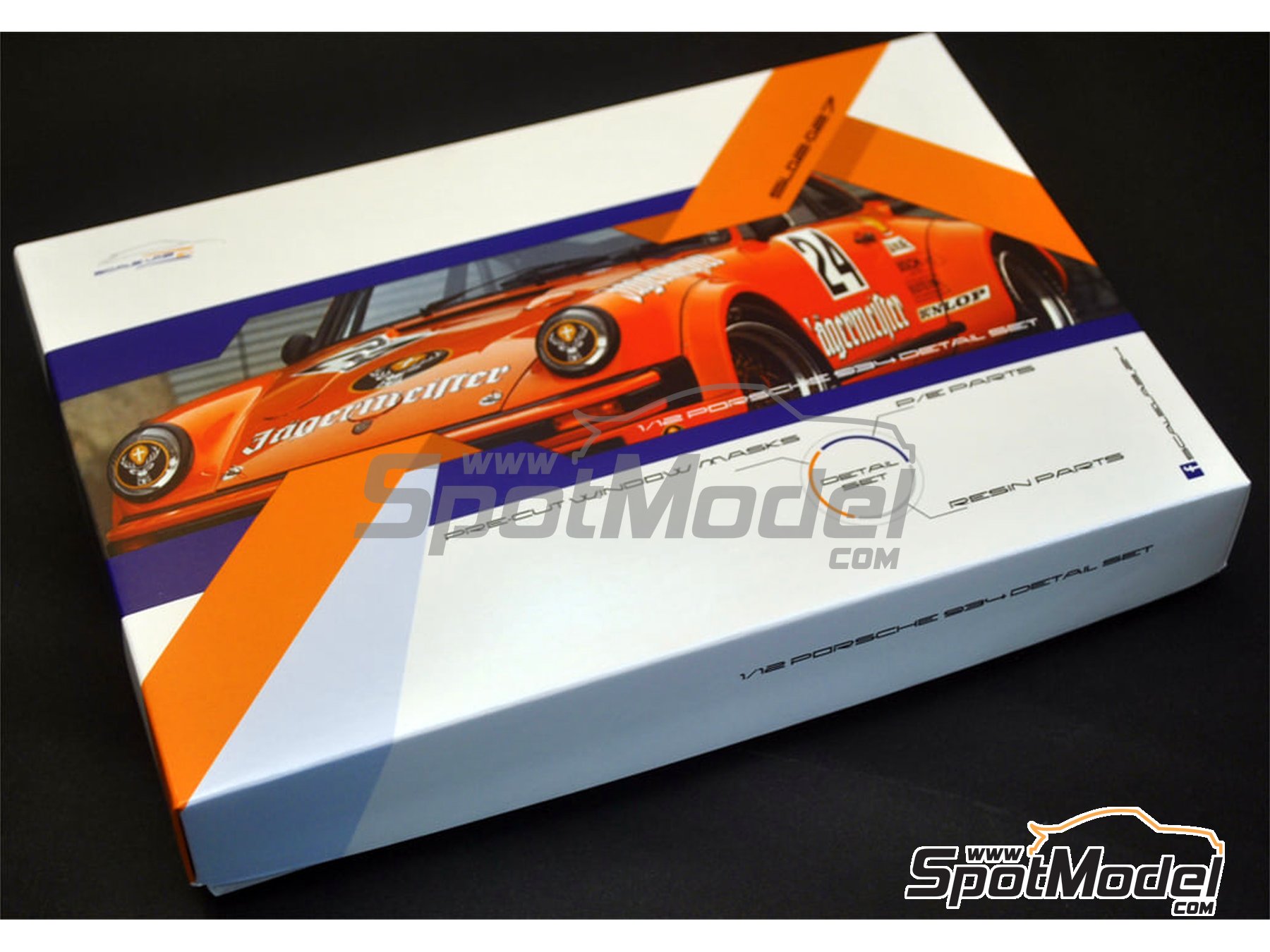 Porsche 934 Turbo RSR Group 4. Detail up set in 1/12 scale manufactured by  ScaleLab 24 (ref. SL02-027)